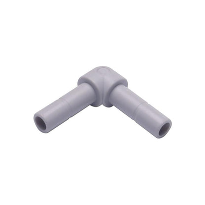 1/4" Stem Plug Short , Plastic 90 degree Elbow Connector 1800-B