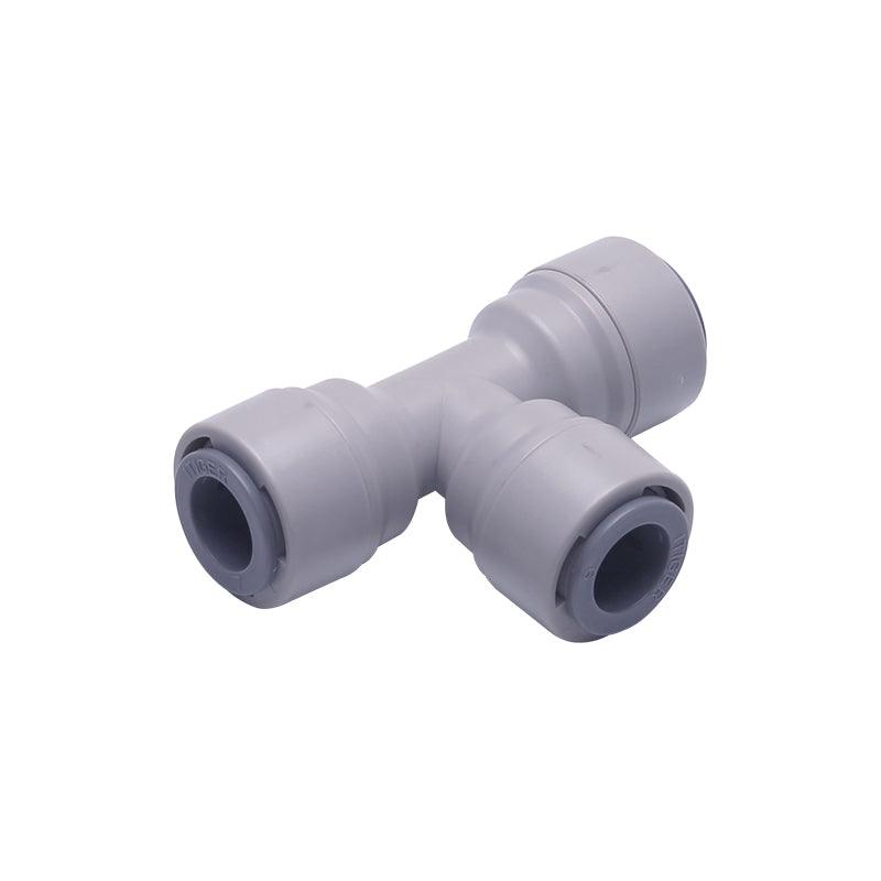 Push to Connect 3/8 inch Tubing, Plastic Tee Connector 1803-B