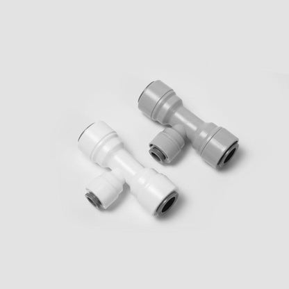 Push to Connect 3/8 x 1/4 x 3/8 inch Tubing, Plastic Tee Connector 1803-C