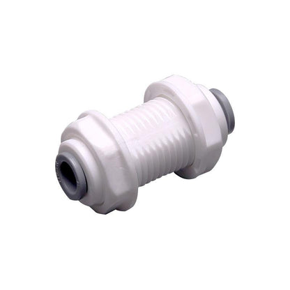 Bulkhead Union Quick Connect Fitting 1/4" Tubing OD 1807-A