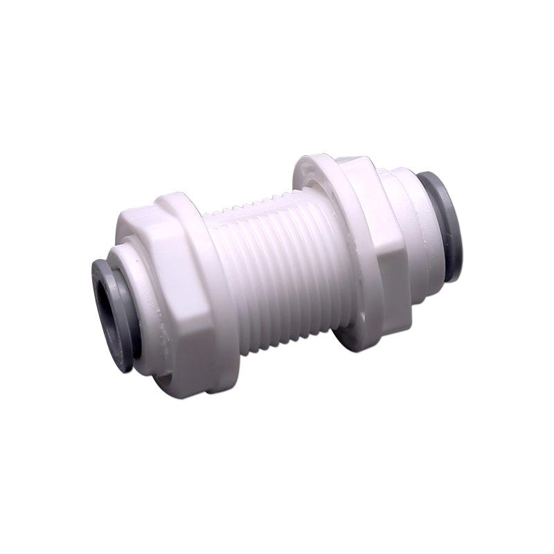 Bulkhead Union Quick Connect Fitting 3/8" Tubing OD 1807-B