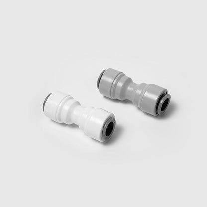 Raccord union droit en ligne en plastique pour tube de 1/4 po à pousser pour connecter 1810-A