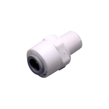 1/8 Inch NPT Male Threaded x 1/4 Inch Tubing OD Quick Connector 1813-G