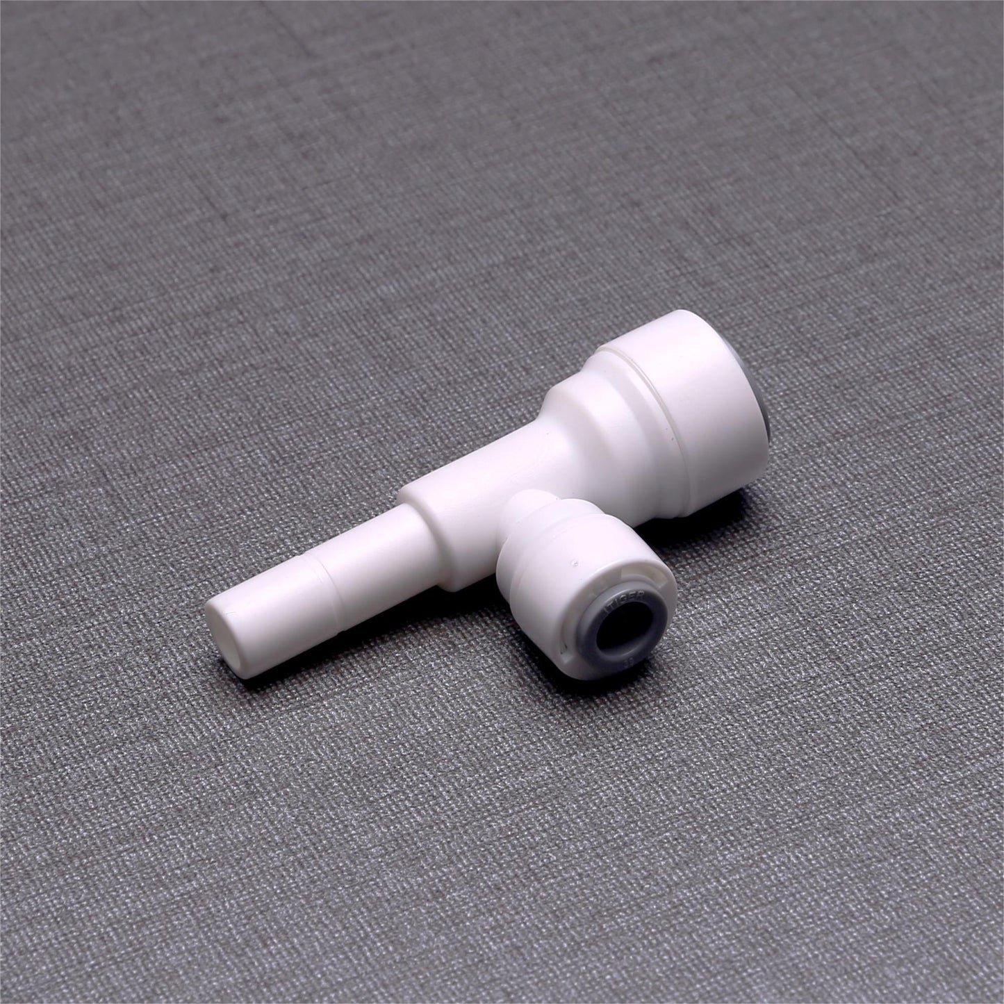 Side 1/4 stem Plug x 1/4 inch Tubing, Plastic Tee Connector 1820-A