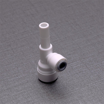 Side 1/4 stem Plug x 1/4 inch Tubing, Plastic Tee Connector 1820-A