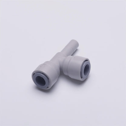 Side 3/8 stem Plug x 3/8 inch Tubing, Plastic Tee Connector 1820-B