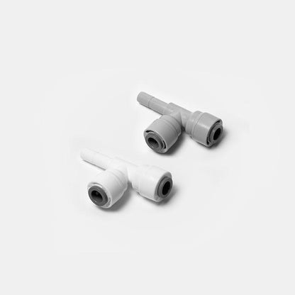 Side 3/8 stem Plug x 3/8 inch Tubing, Plastic Tee Connector 1820-B