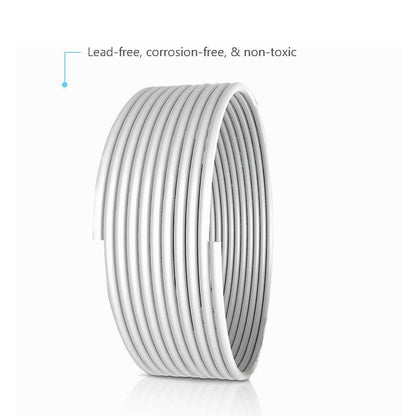 3/8 Inch x 1000 Feet/150M x 2rolls LLDPE Tubing, Flexible Water Tubing for Plumbing PE-3