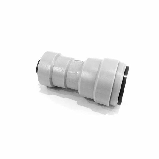 Push to Connect 1/2 x 1/4 inch Tubing, Plastic Inline Union Connector 1810-G